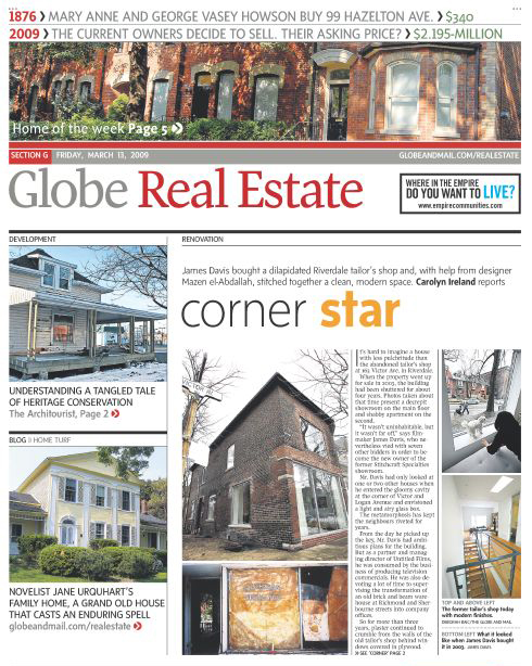 Globe and Mail House in Riverdale